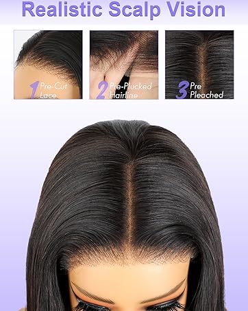 Glueless wig