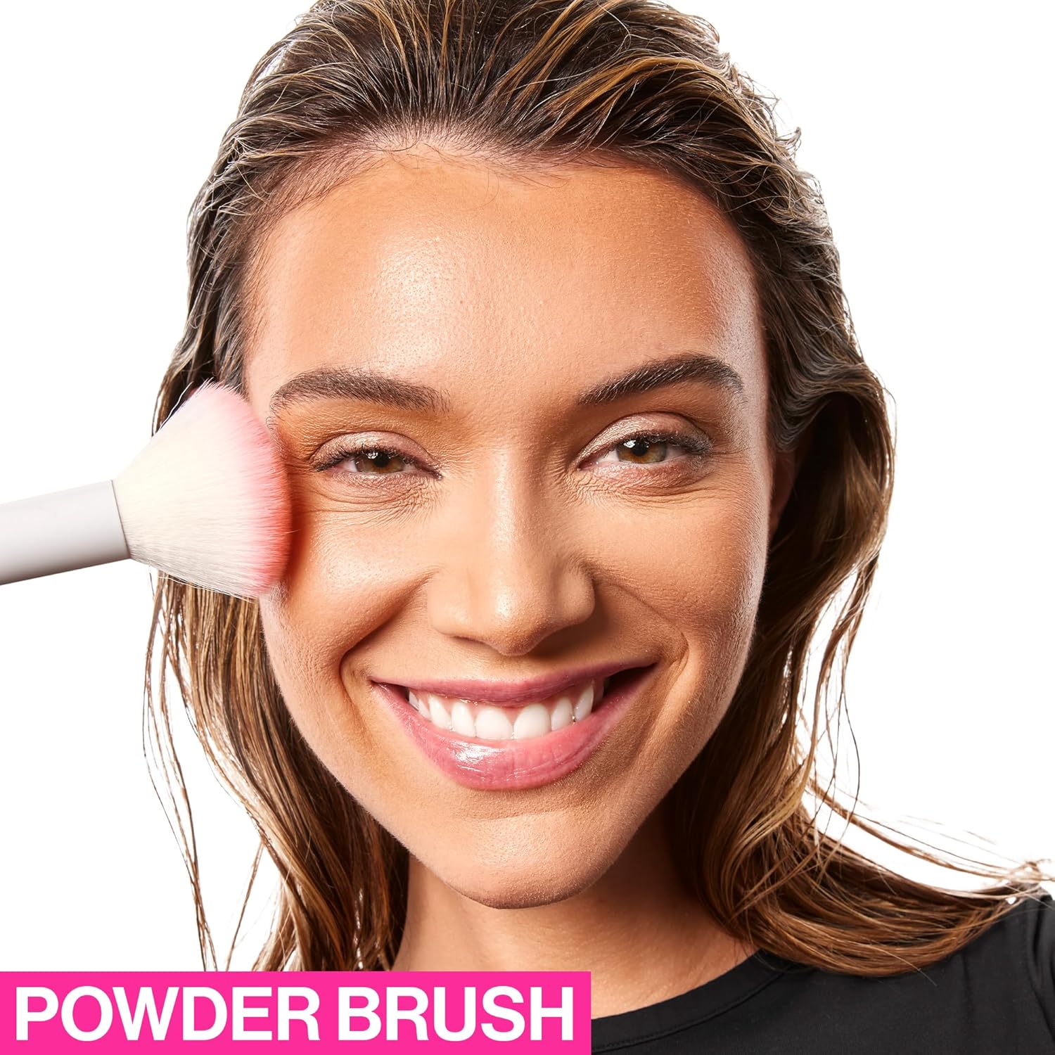 wet n wild Full Coverage Foundation Brush, Packed Bristles for All Formulas, Comfort Grip, Cruelty-Free & Vegan - Image 4