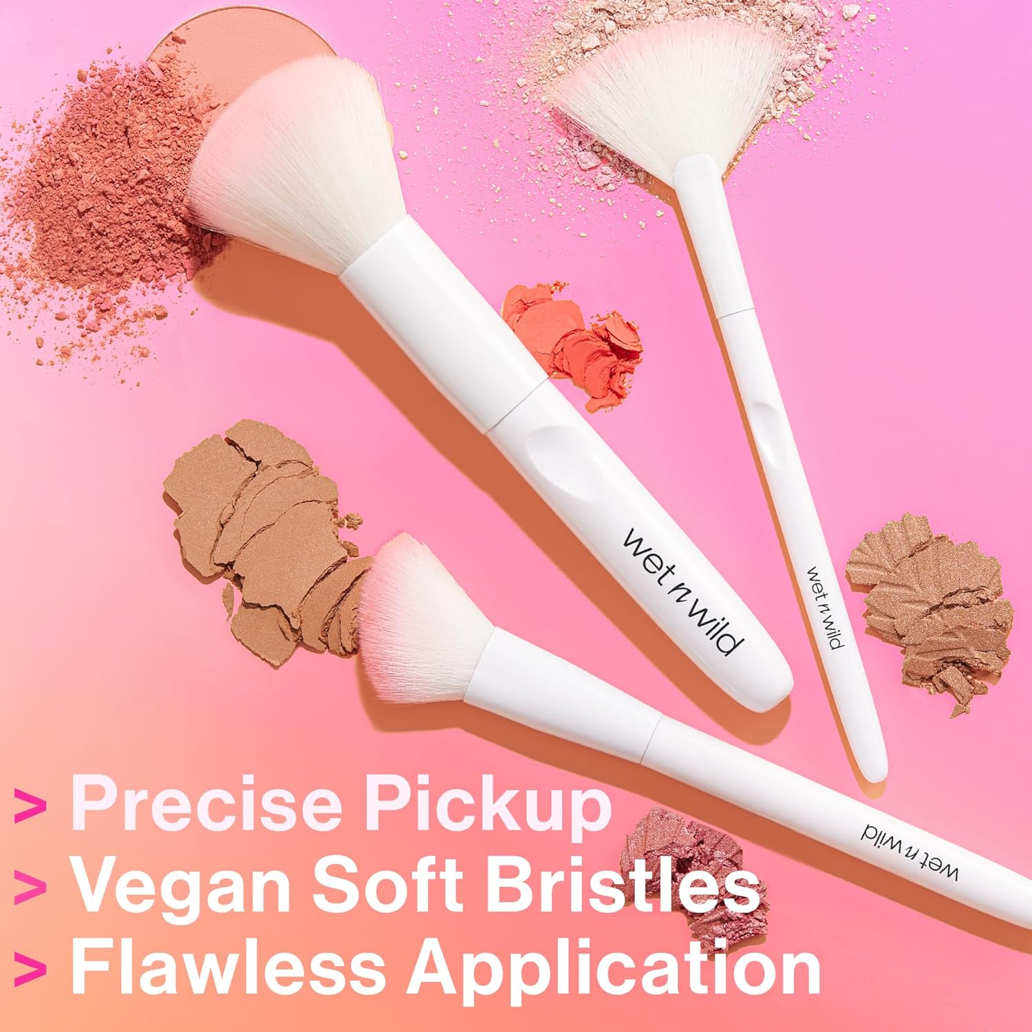 wet n wild Full Coverage Foundation Brush, Packed Bristles for All Formulas, Comfort Grip, Cruelty-Free & Vegan - Image 5