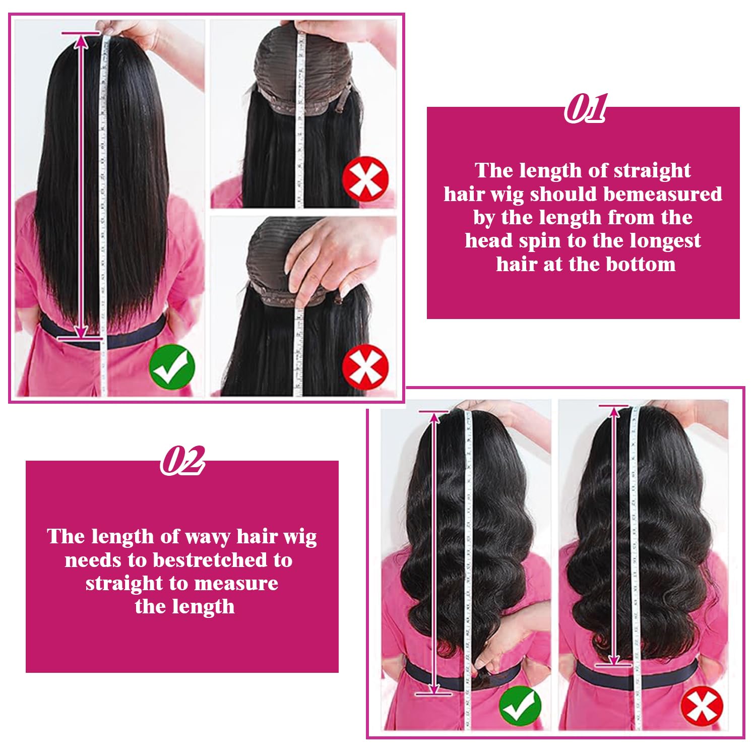30 Inch Body Wave 13x6 HD Lace Front Wig, 200 Density Virgin Human Hair for Women - Image 7