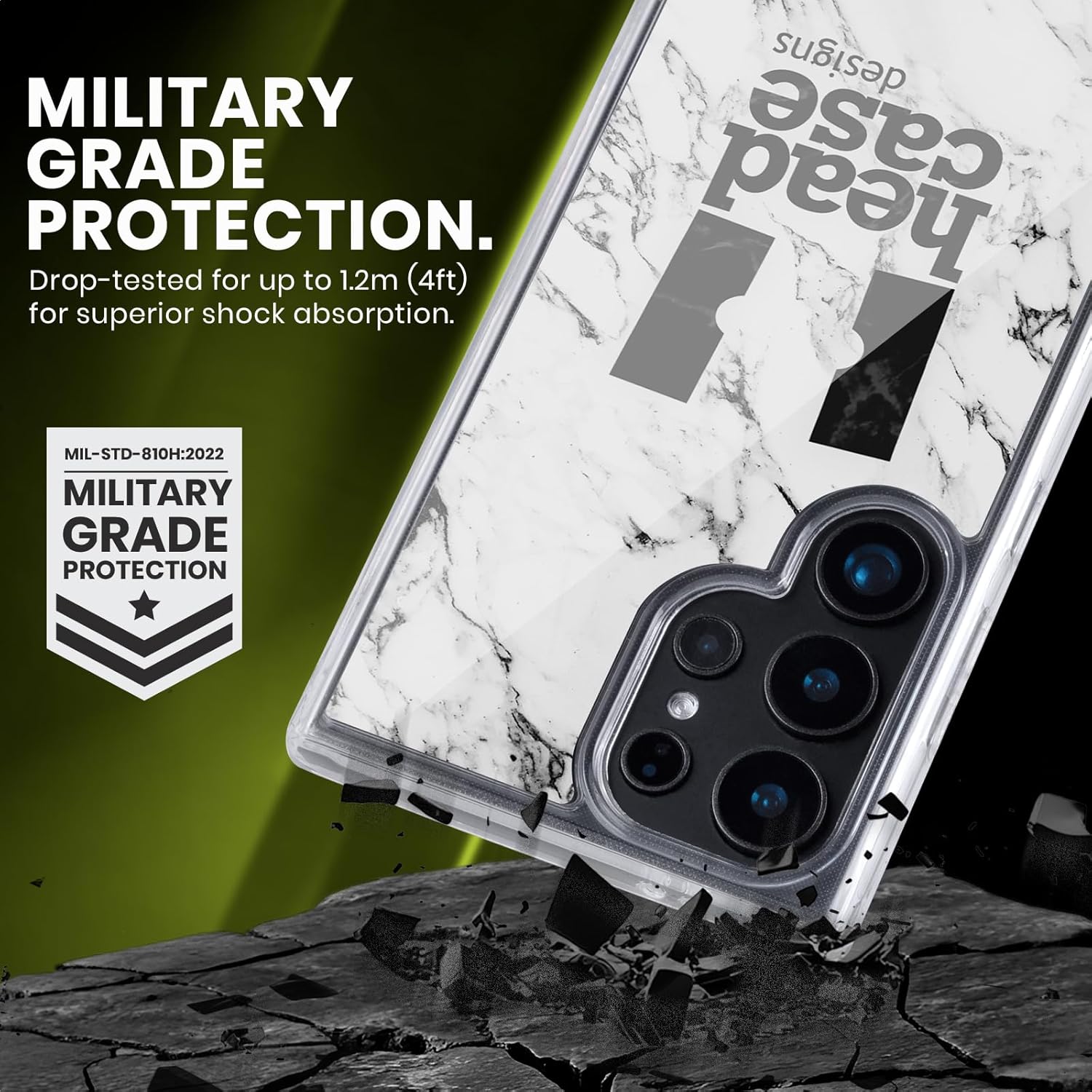 Brigid Ashwood Rainbow Unicorn Hair Samsung Galaxy A16 5G Gel Case Military Grade Protection - Image 4