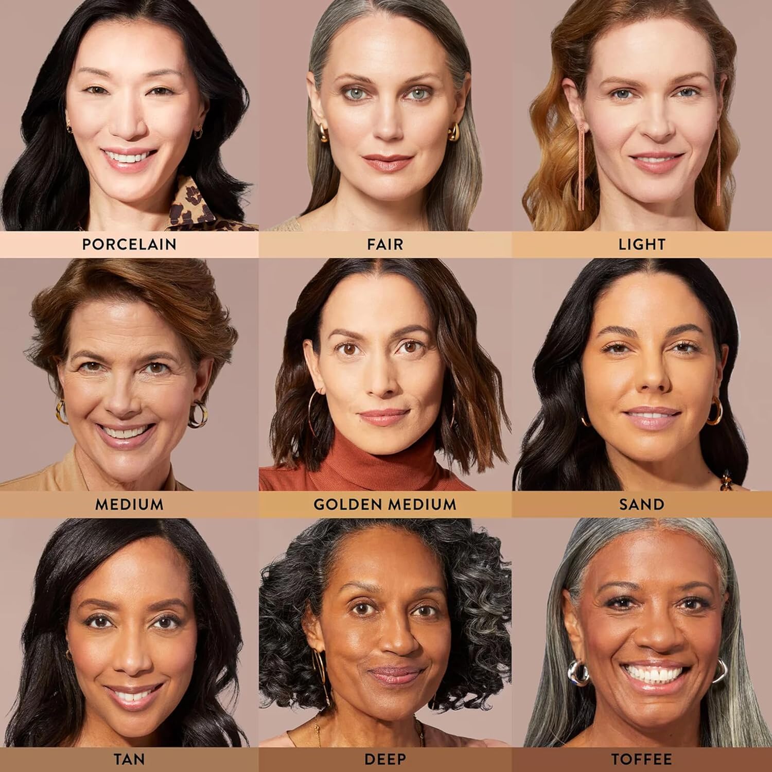 LAURA GELLER NEW YORK Baked Starter Kit - Full Coverage: Double Take Powder Foundation + Best of the Best Face Palette + Retractable Angled Kabuki Brush (01 Porcelain) - Image 9
