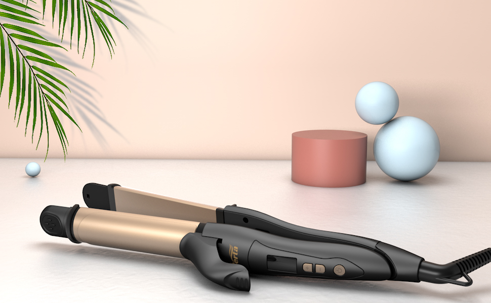 2-in-1 Hair Iron
