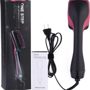 2 in 1 Multifunctional Anion Hair Dryer Brush Comb Styler Hairdressing Tool