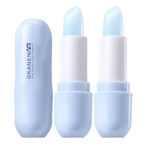 2 Pack Hyaluronic Acid Lip Balm - Refreshing Soothing Eliminate Lip Lines Lip Balm, Hydrates, Softens and Reduces Lip Lines Relieve Dryness Alcohol-Free Nourishes All Lip Skin Types
