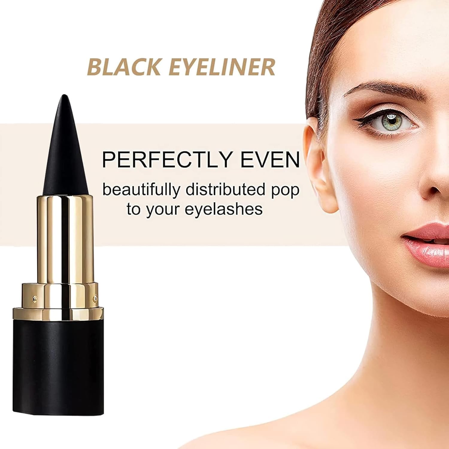 2 Pcs Gel Eyeliner, Easy to Use, Matte Waterproof Eye Liner Pencils, Eye Black Eyeshadow Stick Makeup - Image 7