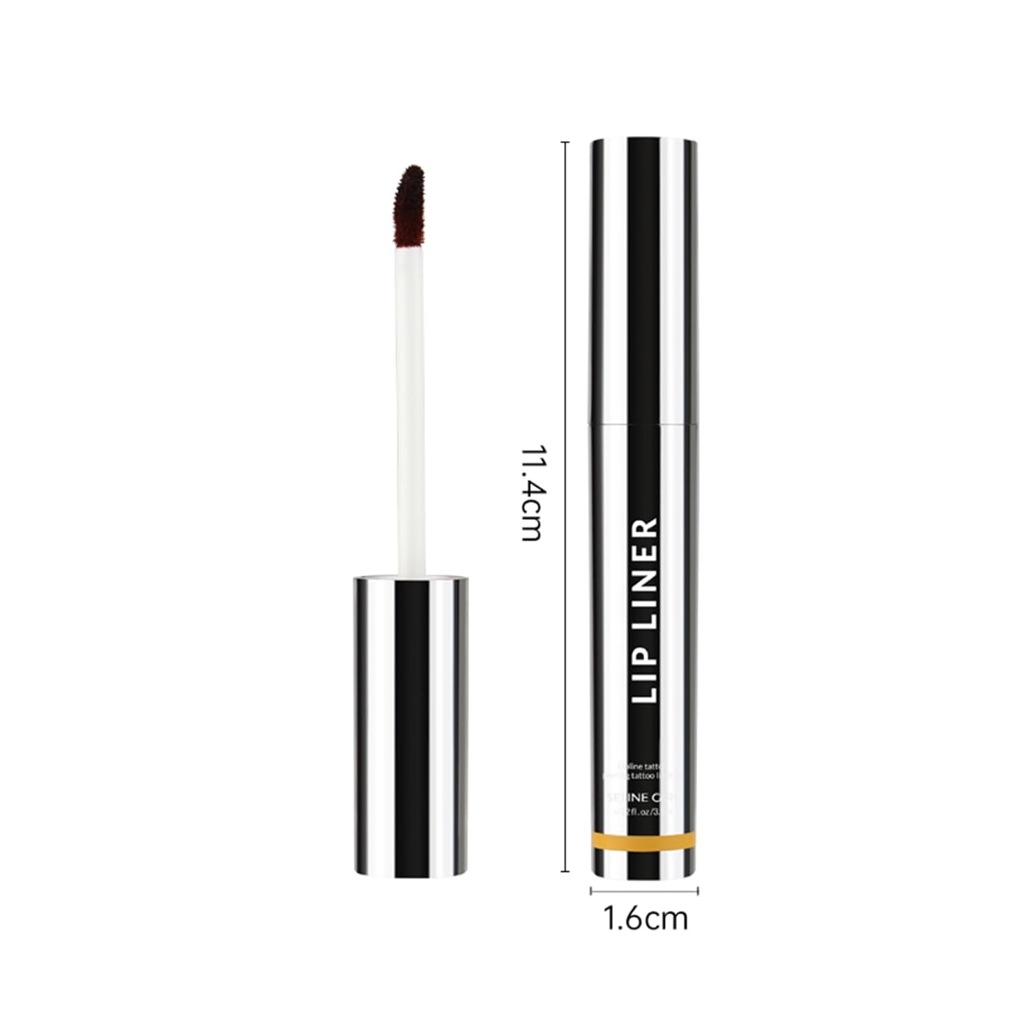 2 PCS Peel off Lip Liner, Lip Liner Stain Tattoo, Long Lasting & Waterproof, High Pigmented Tattoo, Lip Contour Kit, Smudge Proof Lip Tint, Matte Lip Makeup, 01+03 - Image 3
