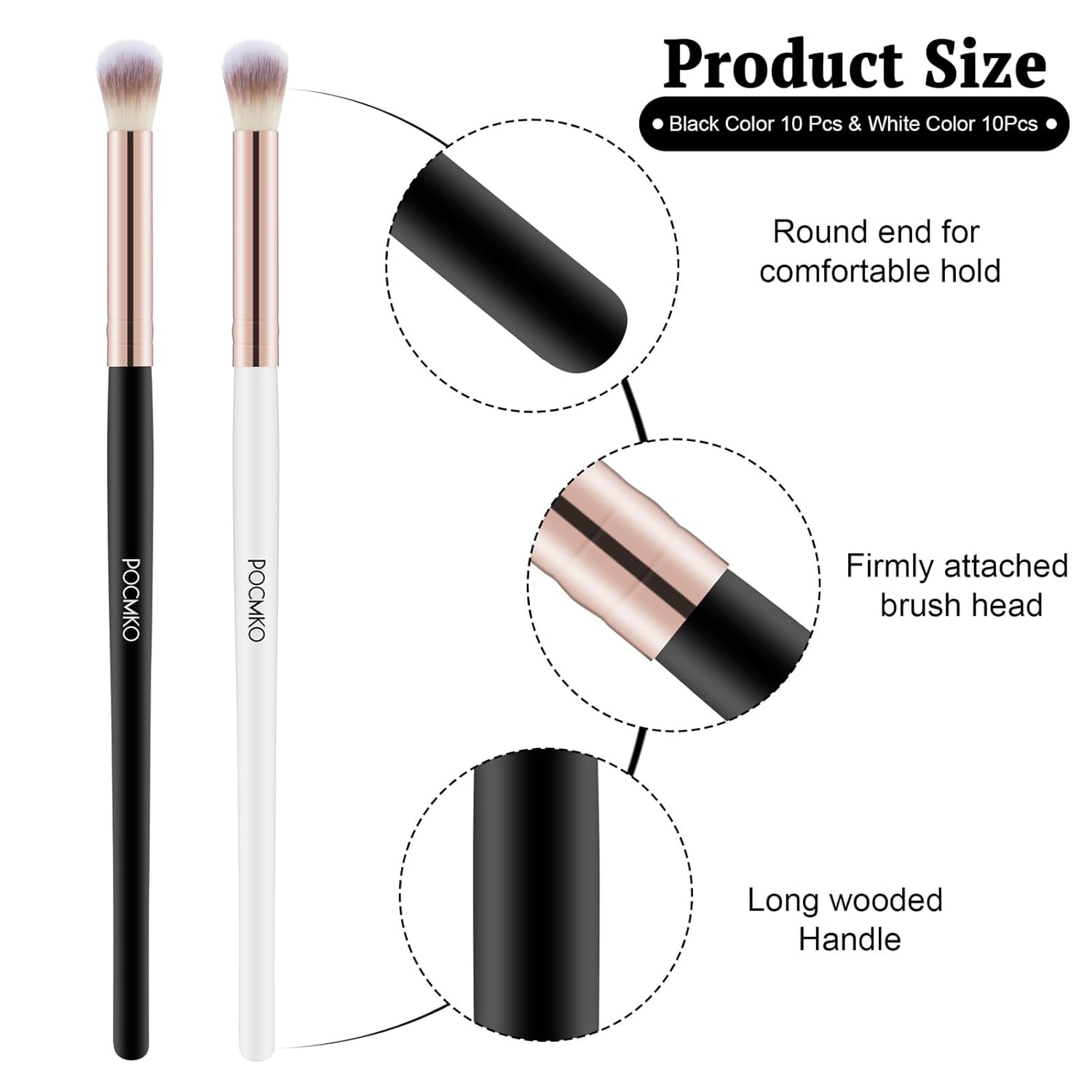 20 PCS Cleansing Brush for Lash Extensions, Lash Shampoo Brushes Set, Eyelash Cleaning Brush for Cleansing Eyelash Extension, Eyelash Extension Shampoo Brushes - Image 2