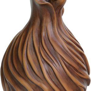 200ml Essential Oil Diffuser for Home, Wood Grain Cover Aromatherapy Diffuser, Cool Mist Humidifier with Safe Auto Shut-Off and 2 Mist Modes & 7 Color LED Night Lights for Office Room (VASE03)