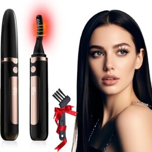 2025 Heated Eyelash Curler-USB Rechargeable Electric Eyelash Curler- Eyelash Curlers Heated 3 Temperature Modes Fast Heat Up Within 3s - 24 Hours Long Lasting- with Led Display for Women Girls (Black)