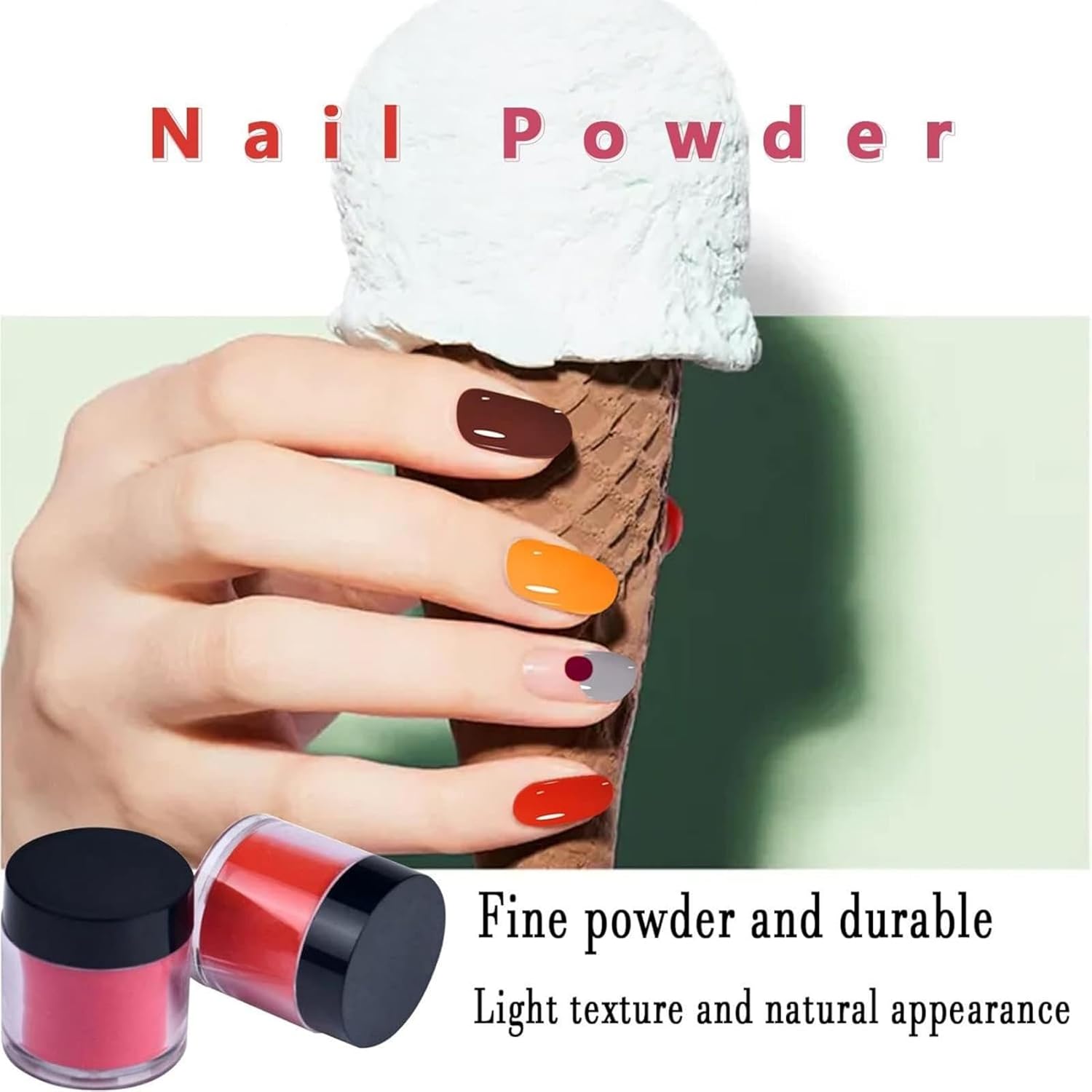 24 Color Acrylic Nail Powder Set, Acrylic Powder Set, Nail DIY Art Design, Acrylic Nail Art 3D Nail Sculpture French Nail Extension, Gift for Women - Image 5
