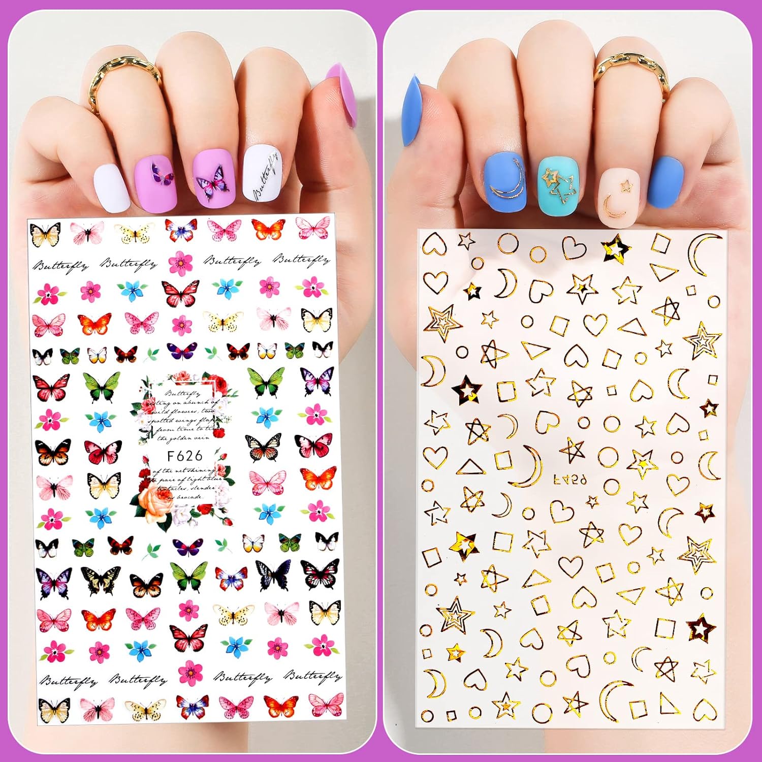 288pcs Short Press On Nails, Teenitor Matte Acrylic False Nails With Glue, 12 Color Glue On Nails For Small Hands - Image 5