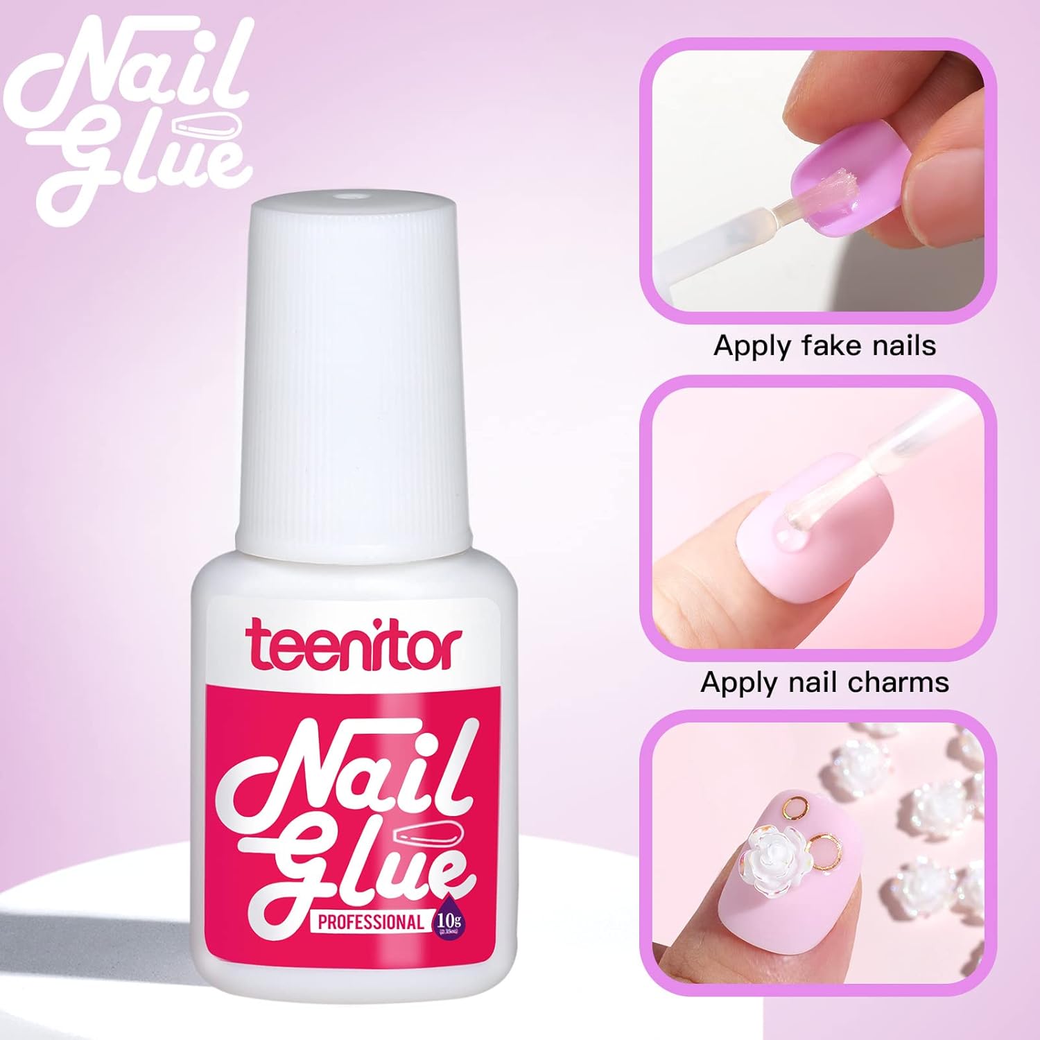 288pcs Short Press On Nails, Teenitor Matte Acrylic False Nails With Glue, 12 Color Glue On Nails For Small Hands - Image 4