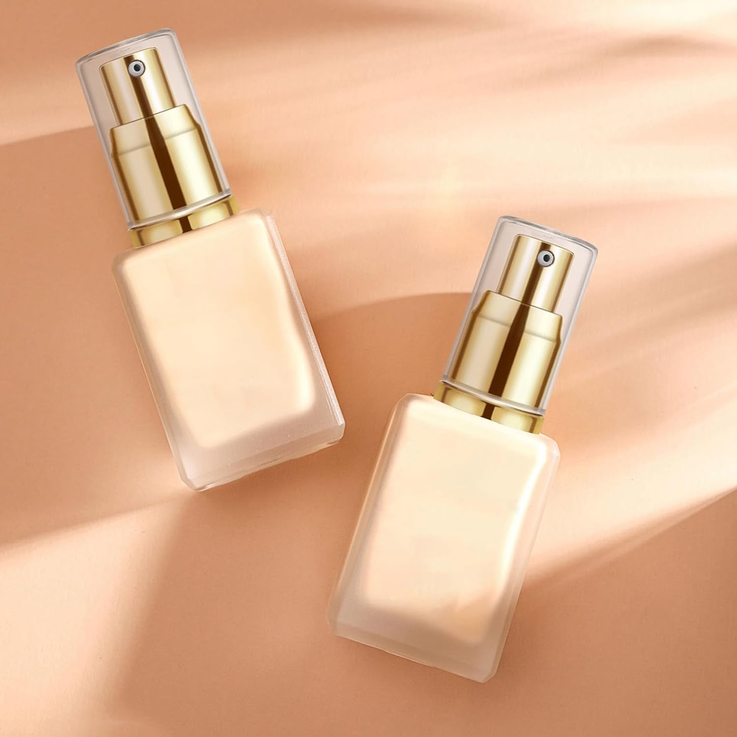 2Pack Foundation Pump Fit for Estee Lauder Double Wear Foundation, Gold Replacement Pumps for DW Makeup Bottle(Upgraded) - Image 4