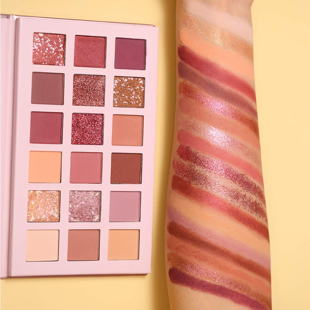 2Pcs Twilight Dusk + Aromas Nude Eyeshadow Palette Makeup Set, Matte Shimmer Glitter Pressed Pearl All Highly Pigmented Blending Powder, Natural Velvet Texture Eye Shadow Kit - Image 9