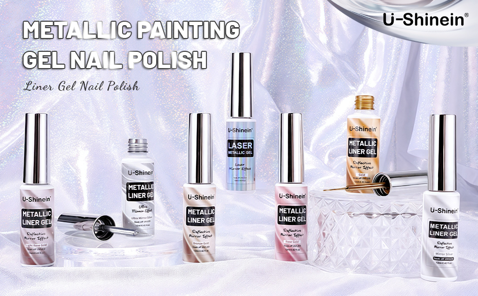 Metallic Painting Gel Nail Polish