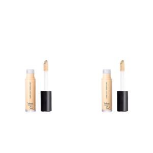 e.l.f. 16HR Camo Concealer Bundle with 0.203 Fl Oz Fair Warm and Light Sand