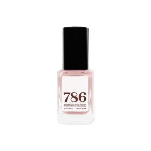 786 Cosmetics Breathable Vegan Nail Polish, Cruelty-Free, Healthy, Halal Nail Polish, Fast-Drying Nail Polish (Sakura)