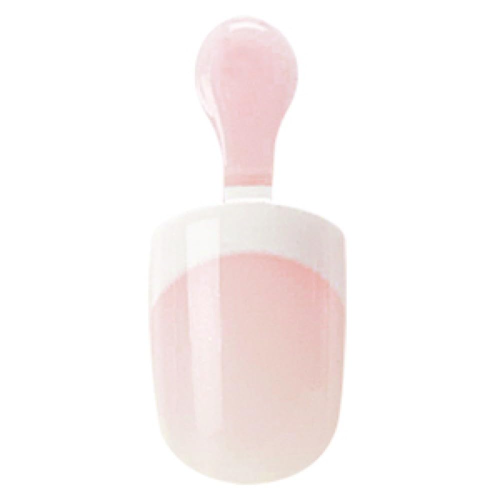 Kiss Everlasting French Nail Manicure, Chip-Free with Flexi-Fit Technology, Real Short, "Endless", Nail Kit with Pink Nail Glue (Net Wt. 2 g / 0.07oz.), Mini File, Manicure Stick, and 28 Fake Nails - Image 8