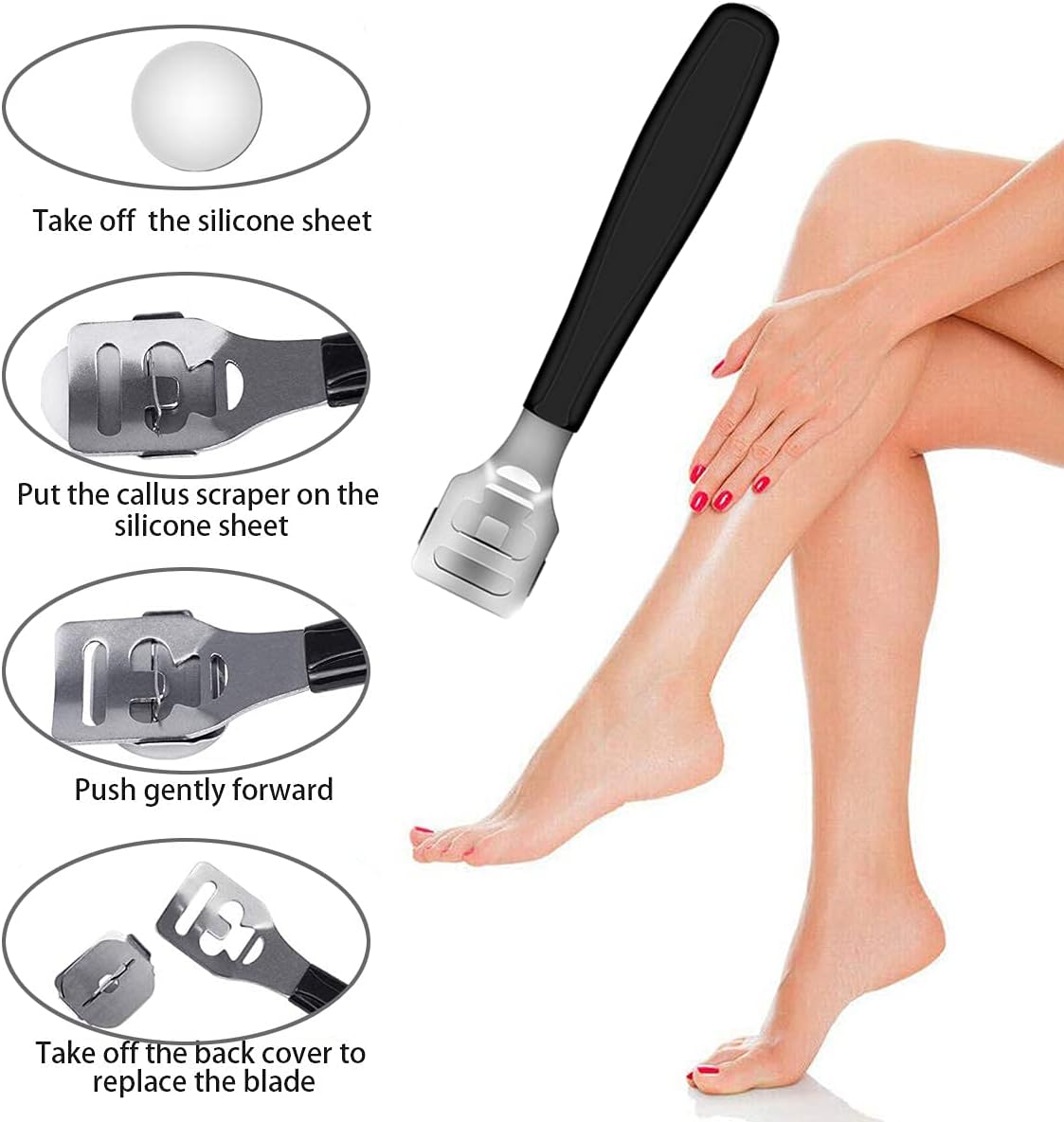 36 in 1 Pedicure Kit, Professional Pedicure Tools Foot Rasp Foot Dead Skin Remover for Home & Salon Care - Image 5