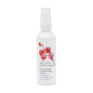 Clary Sage Moisturising Lotion for Combination Skin | Calms, Soothes & Revitalizes | Lightweight Daily Hydration | Non-Greasy, Natural Skincare | 3.38 Fl Oz (100ml)