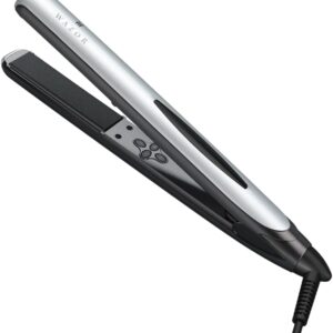 1 Inch Ionic Ceramic Hair Straightener Professional Flat Iron with LED Digital and Temperature Control from 284℉ to 446℉ Auto Shut Off