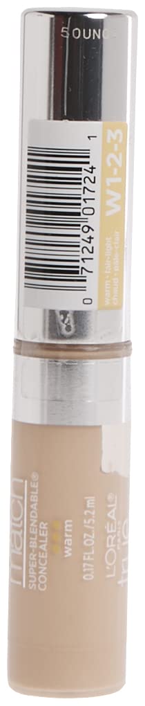 L'Oreal Paris True Match Super-Blendable Concealer, Fair/light Warm, 0.17-Fluid Ounce - Image 2