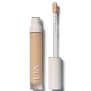 ILIA - True Skin Serum Concealer | Non-Comedogenic, Cruelty-Free, Vegan, Safe For Sensitive Skin, Reduces Appearance of Dark Circles + Blemishes (Yucca SC2, 0.16 oz | 5 ml)