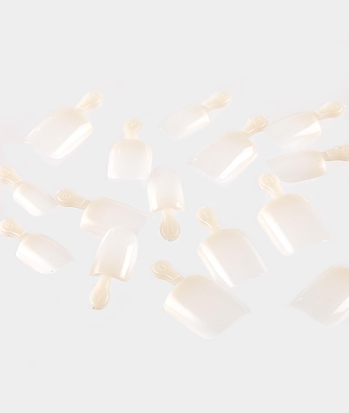 KISS Salon Acrylic Natural Press On Nails, Nail glue included, 'Rare', Nude, Short Size, Squoval Shape, Includes 28 Nails, 2g Glue, 1 Manicure Stick, 1 Mini File - Image 9