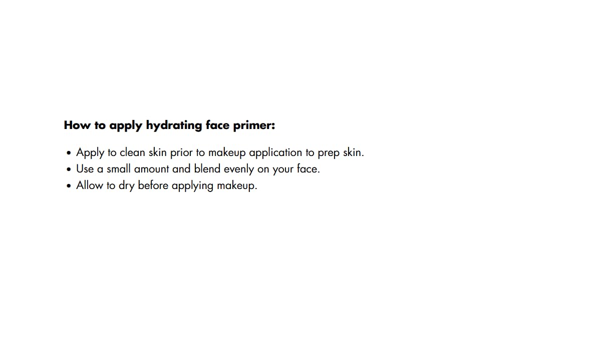 e.l.f. Hydrating Face Primer, Makeup Primer For Flawless, Smooth Skin & Long-Lasting Makeup, Fills In Pores & Fine Lines, Vegan & Cruelty-free, Small - Image 5