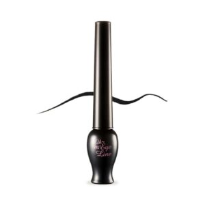 ETUDE OH M'EYE LINE NEW 5 ml - Black | Intense Precision Liquid Eyeliner, Vivid, Deep Color, Smudge Proof, Long Lasting, Korean Makeup, Kbeauty, Perfect for Gift