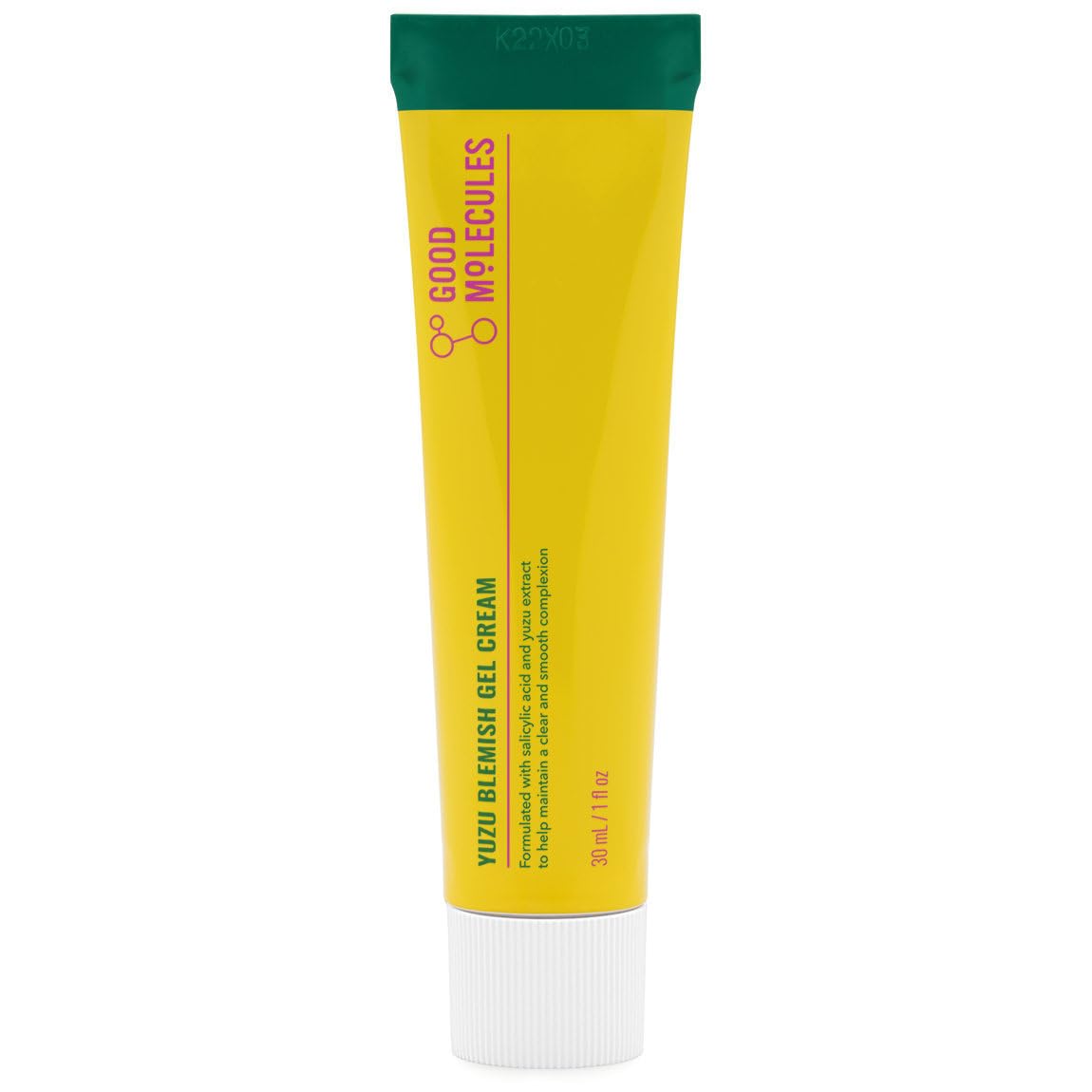 Good Molecules Yuzu Blemish Gel Cream - Lightweight Gel Moisturizer with Salicylic Acid, BHA and Natural Extracts to Target Acne, Even Skin Tone, and Texture - Skin Care for Face - Image 2