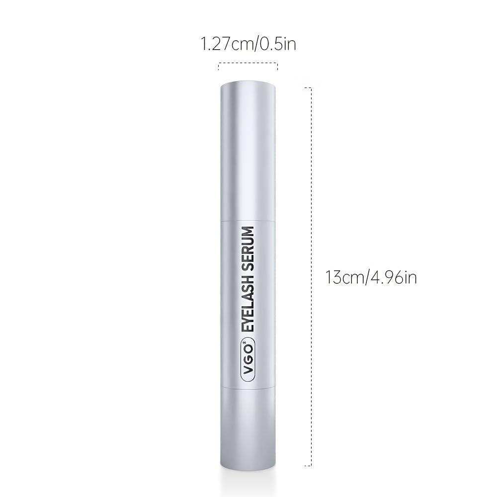 VGO Eyelash Serum for Fuller, Longer Lashes 3ml Natural Ingredients Gentle Formula - Image 8