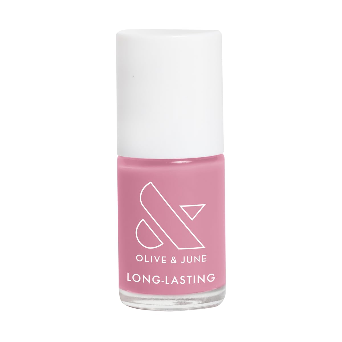 Olive & June Long-Lasting Nail Polish Plump, Gel-Like Finish No Lamp Needed Lasts up to 10 days Salon-Quality Color at Home 15-Free, Vegan & Cruelty-Free Chip-Resistant Shine World Lit