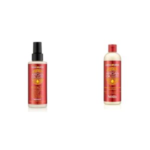 Creme of Nature Argan Oil Leave-In Treatment and Intensive Conditioning Treatment, 5.1 Fl Oz and 12 Fl Oz