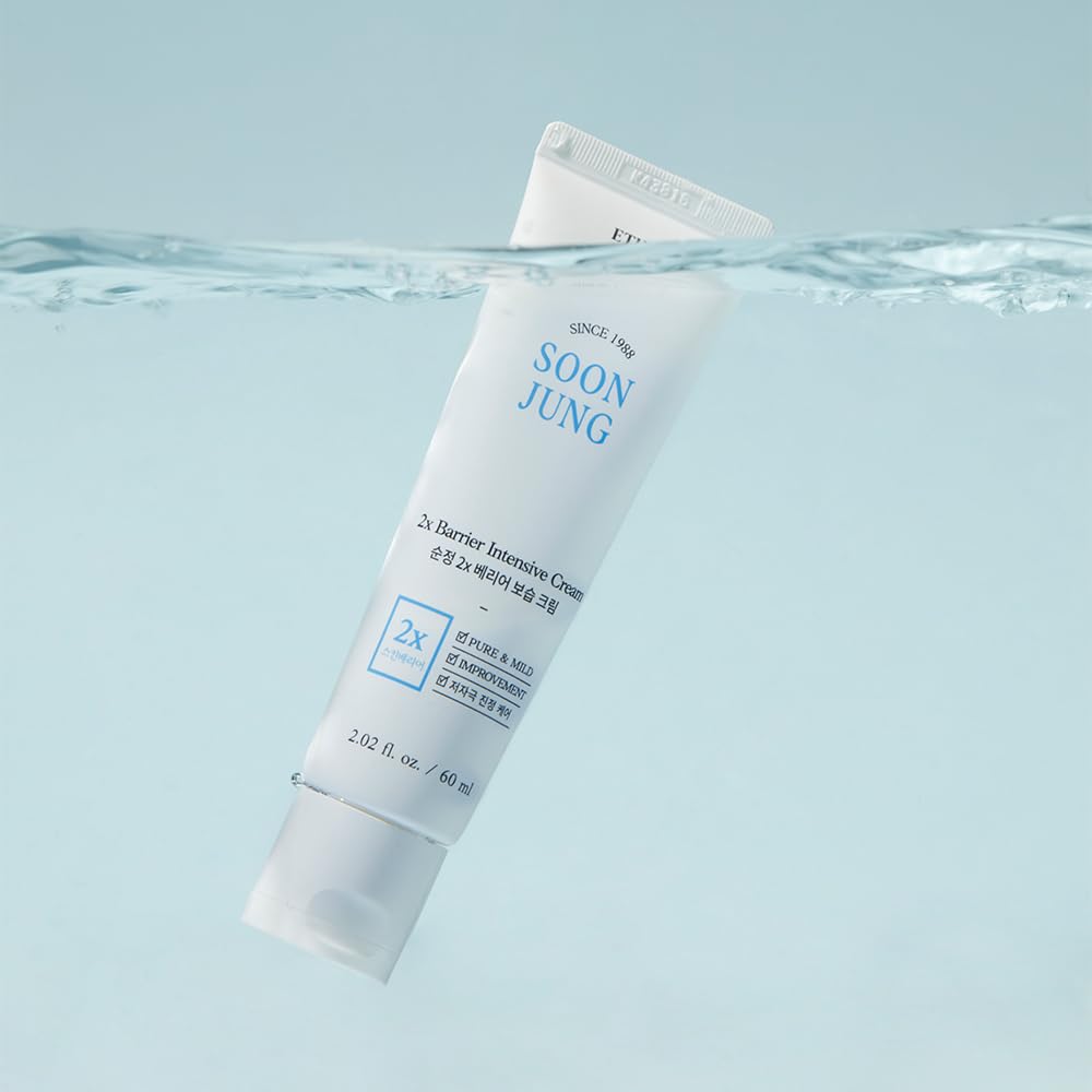 ETUDE SoonJung 2x Barrier Intensive Cream 60ml (21AD) | Hypoallergenic Shea Butter Hydrating Facial Cream for Sensitive Skin, Water-oil Balance & Panthenol for Damaged Skin | Korean Skin Care - Image 8