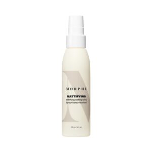 Morphe Matte Setting Spray - Finishing Spray for Makeup with Shine & Oil Control - Enriched with Niacinamide to Nourish Skin & Help Minimize the Appearance of Pores (4 fl oz)