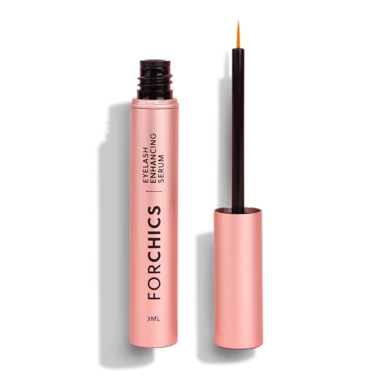 Lash & Brow Growth Serum - Hormone-Free Enhancer for Thicker, Longer Lashes & Brows in 2 Weeks - Organic, Vegan & Gentle 0.10 fl. oz / 3ml - Image 7