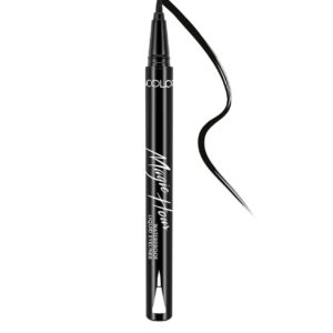KleanColor Magic Hour Waterproof Black Eyeliner Pen | Felt-Tip | Long-Lasting