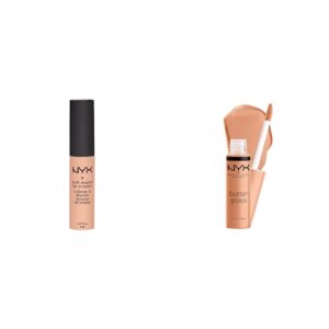 NYX PROFESSIONAL MAKEUP Soft Matte Lip Cream Cairo & Butter Gloss Fortune Cookie Lipstick Gloss Set