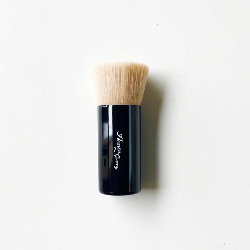 Anne's Giverny Cosmetics Foundation Brush Blending Brush, Holds Loose Powder, Bare Professioal Makeup Brush - Image 5