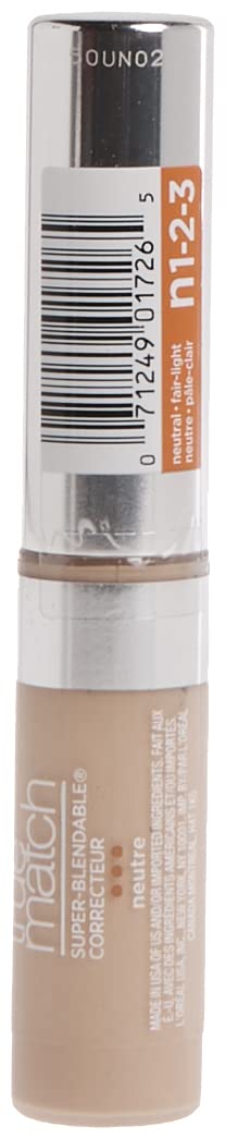 L'Oreal Paris True Match Super-blendable Concealer, Fair/Light Neutral, 0.17-Fluid Ounce - Image 2