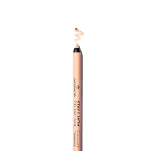 essence | Stay & Play Gel Eyeliner | Super Soft Gel-like Texture | Waterproof & Longlasting | Vegan & Cruelty Free (03 Silky Nude)
