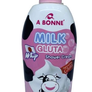 450 ml. A BONNE' Milk Gluta Whip Shower Cream