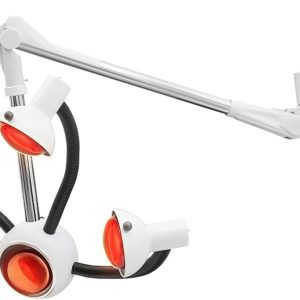 5 Head Infrared Heat Lamp, Salon Hair Dryer Color Processor, Adjusting Angle Wall Mounted Hair Steamer, Styling Perming Dryer Salon Heat Lamp
