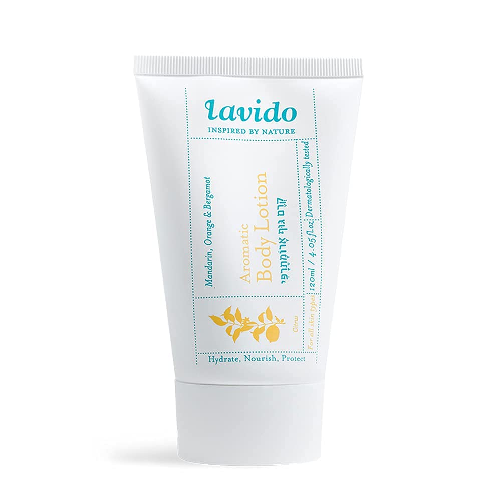 Lavido - Natural Aromatic Body Lotion | Clean, Non-Toxic Skincare (Mandarin, Orange & Bergamot, 8.45 fl oz | 250 ml)
