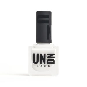UN/DN Vegan Nail Polish - 301 White - White Nail Polish - Fingernail Polish for Women and Men - Long Lasting, Cruelty Free - 0.5 oz