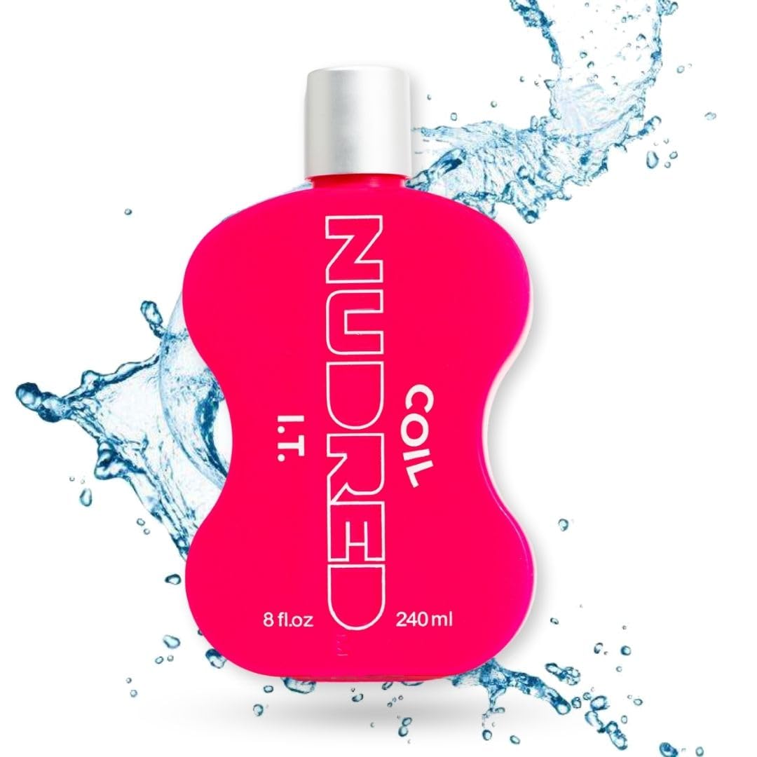 Coil I.T. Curly Hair Moisturizer with Natural Oils for Black Hair, Curl and Coil Defining Cream for Hydrated Twist Outs, Flat Twists & Bantu Knots, Sulfate Free & Paraben Free Curl Cream, 8 OZ