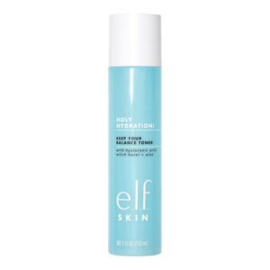 Keep Your Balance Toner, Gentle, Refreshing, Removes Makeup & Impurities, Hydrates, Cleanses, Soothes, Infused with Hyaluronic Acid, Witch Hazel and Aloe, 5.07 Fl Oz