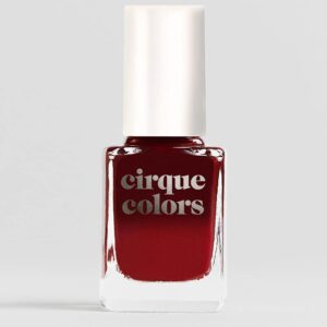 Cirque Colors Thermal Temperature Color Changing Mood Nail Polish - Rothko Red - 0.37 fl. oz. (11 ml) - Vegan, Cruelty-Free, Non-Toxic Formula